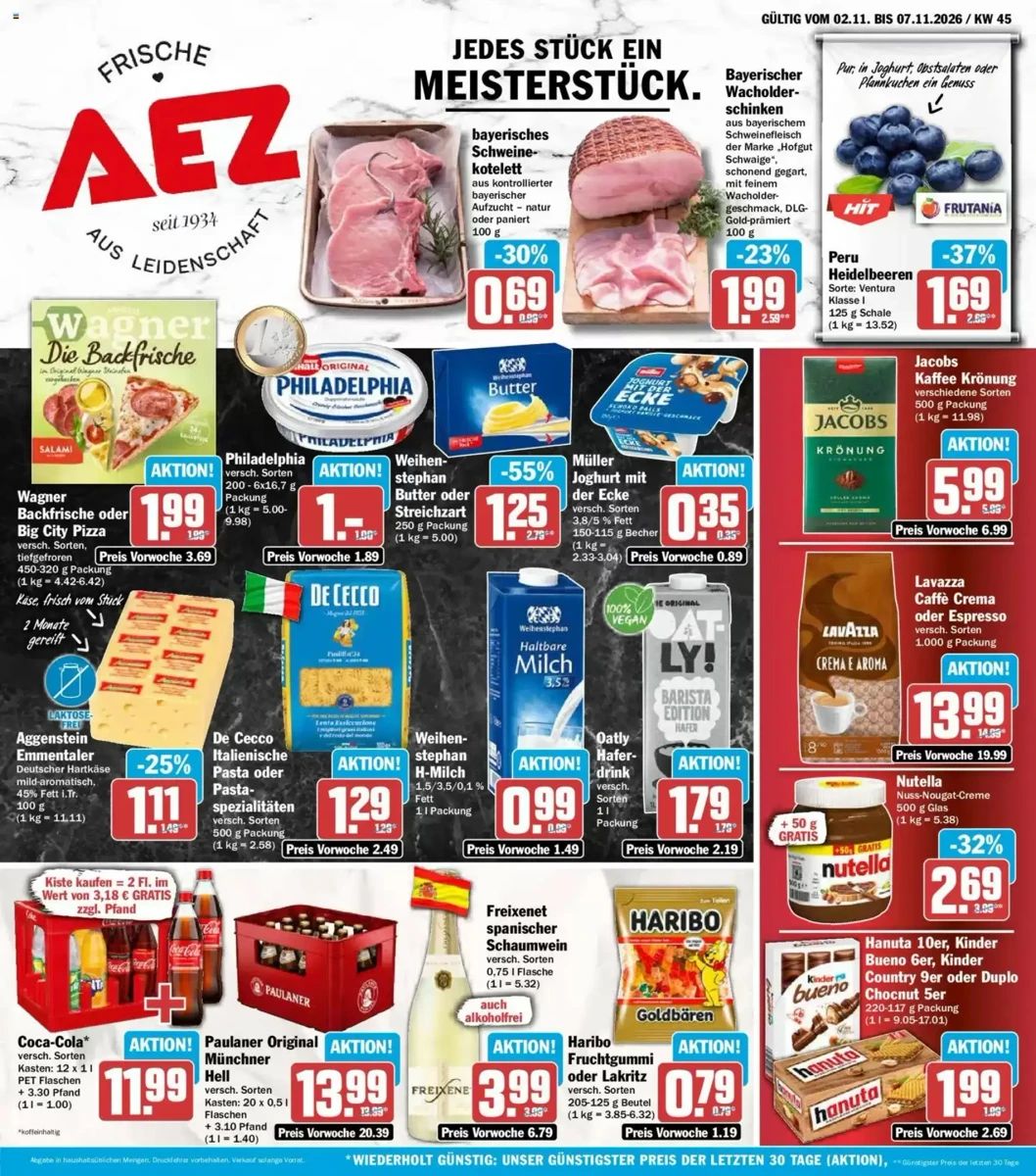 Prospekt AEZ, Seite 1 von 16