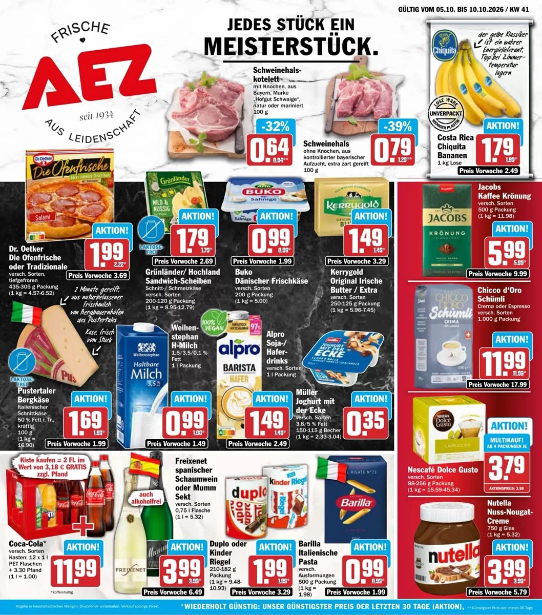Prospekt AEZ, Seite 1 von 16
