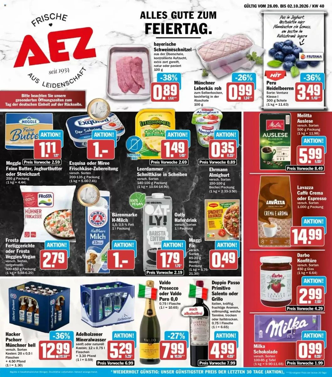 Prospekt AEZ, Seite 1 von 16