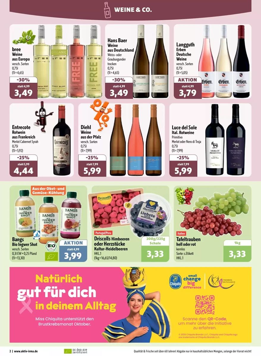 Prospekt Aktiv Irma, Seite 2 von 16