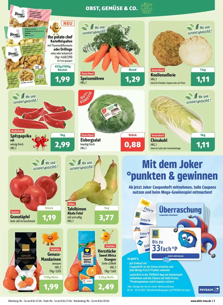 Prospekt Aktiv Irma, Seite 3 von 16