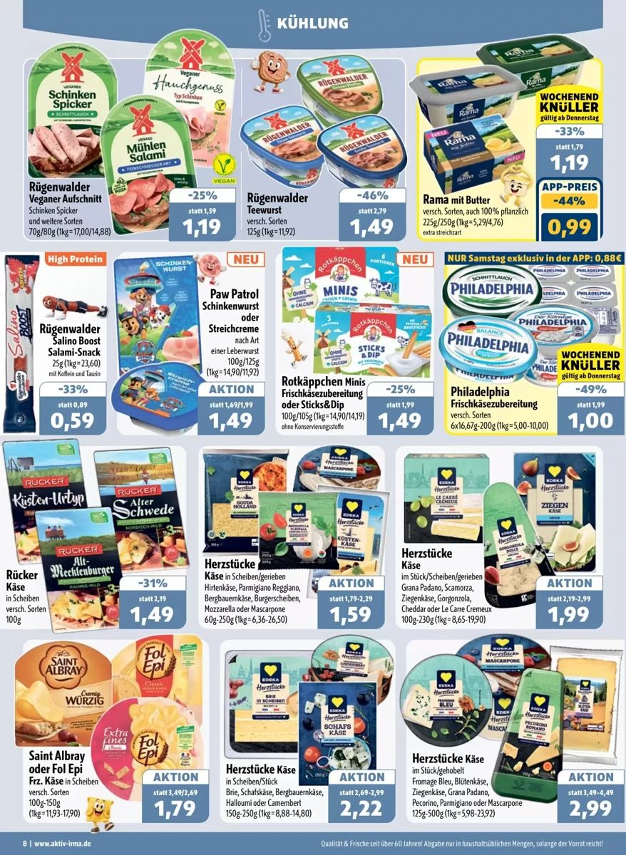 Prospekt Aktiv Irma, Seite 8 von 16