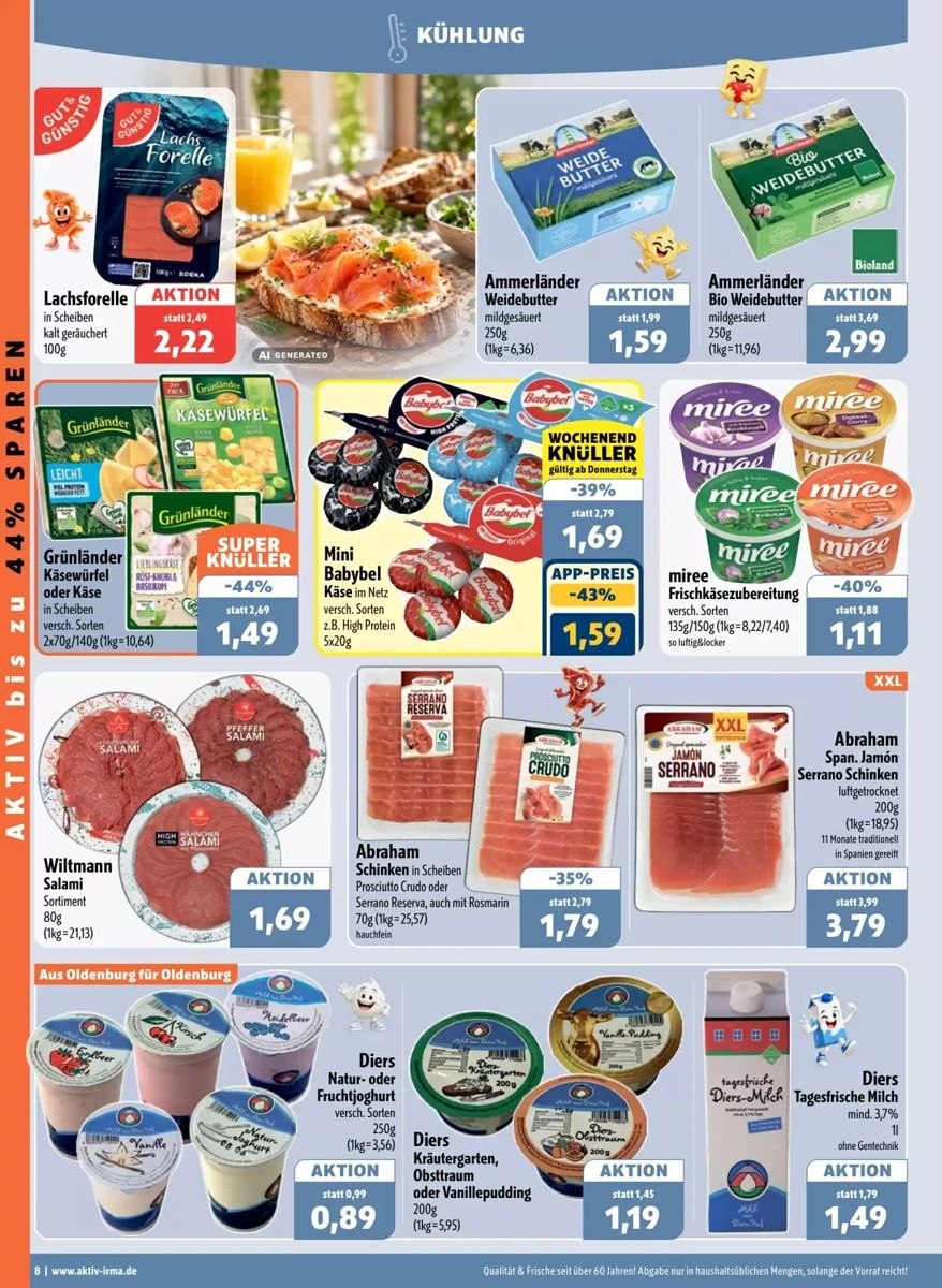 Prospekt Aktiv Irma, Seite 8 von 16