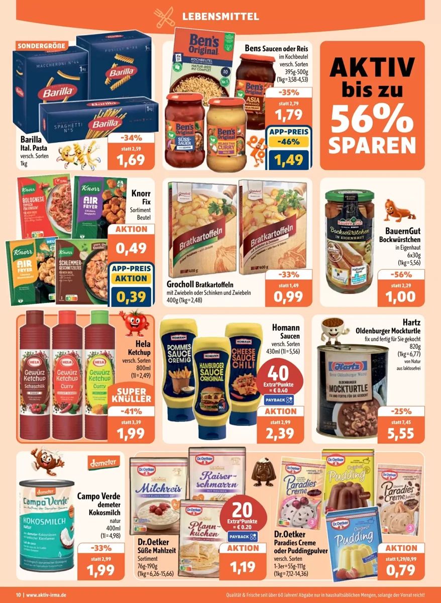 Prospekt Aktiv Irma, Seite 10 von 16