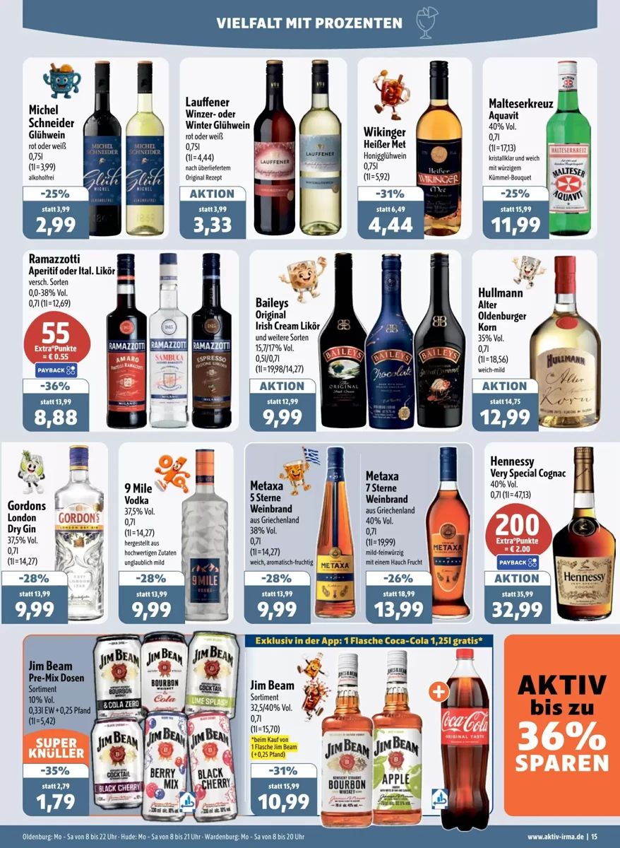 Prospekt Aktiv Irma, Seite 15 von 16