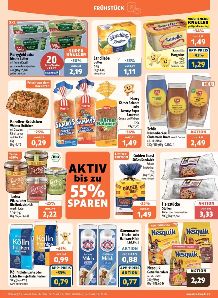 Prospekt Aktiv Irma, Seite 9 von 16