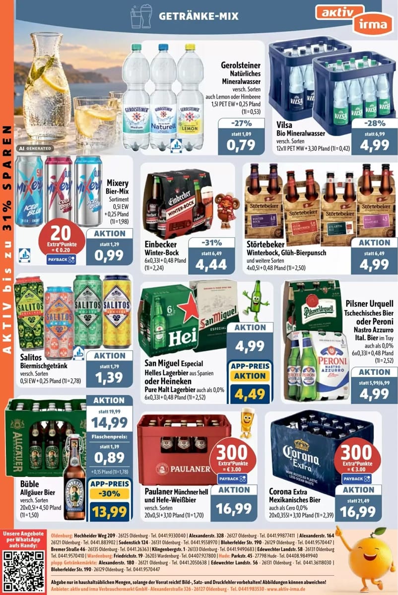 Prospekt Aktiv Irma, Seite 16 von 16