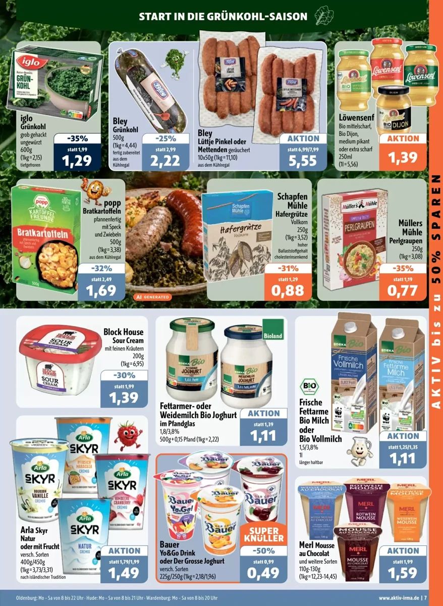 Prospekt Aktiv Irma, Seite 7 von 16