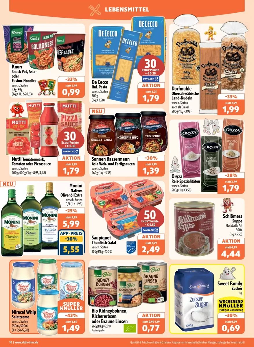 Prospekt Aktiv Irma, Seite 10 von 16