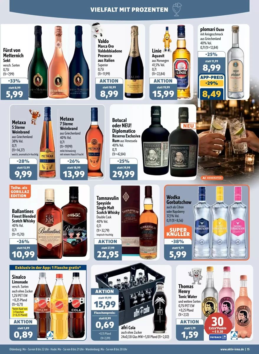 Prospekt Aktiv Irma, Seite 15 von 16