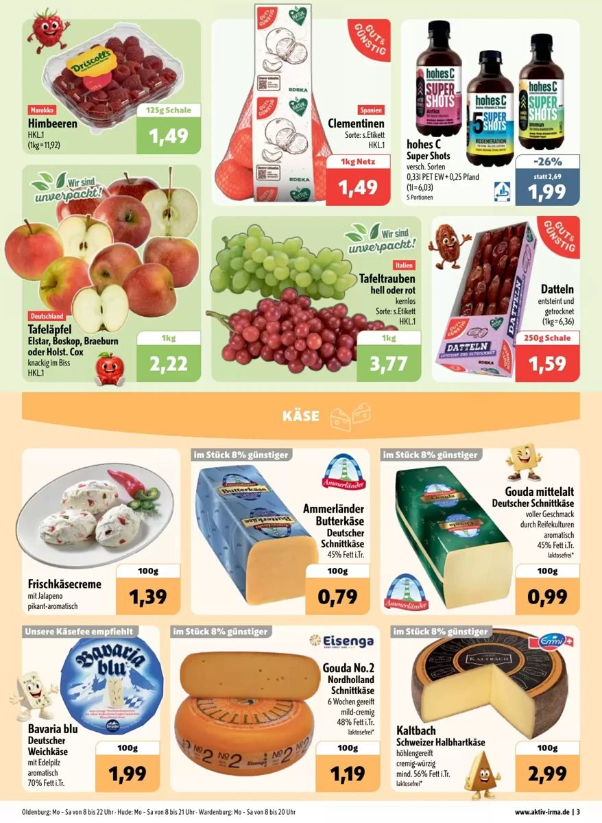 Prospekt Aktiv Irma, Seite 3 von 16