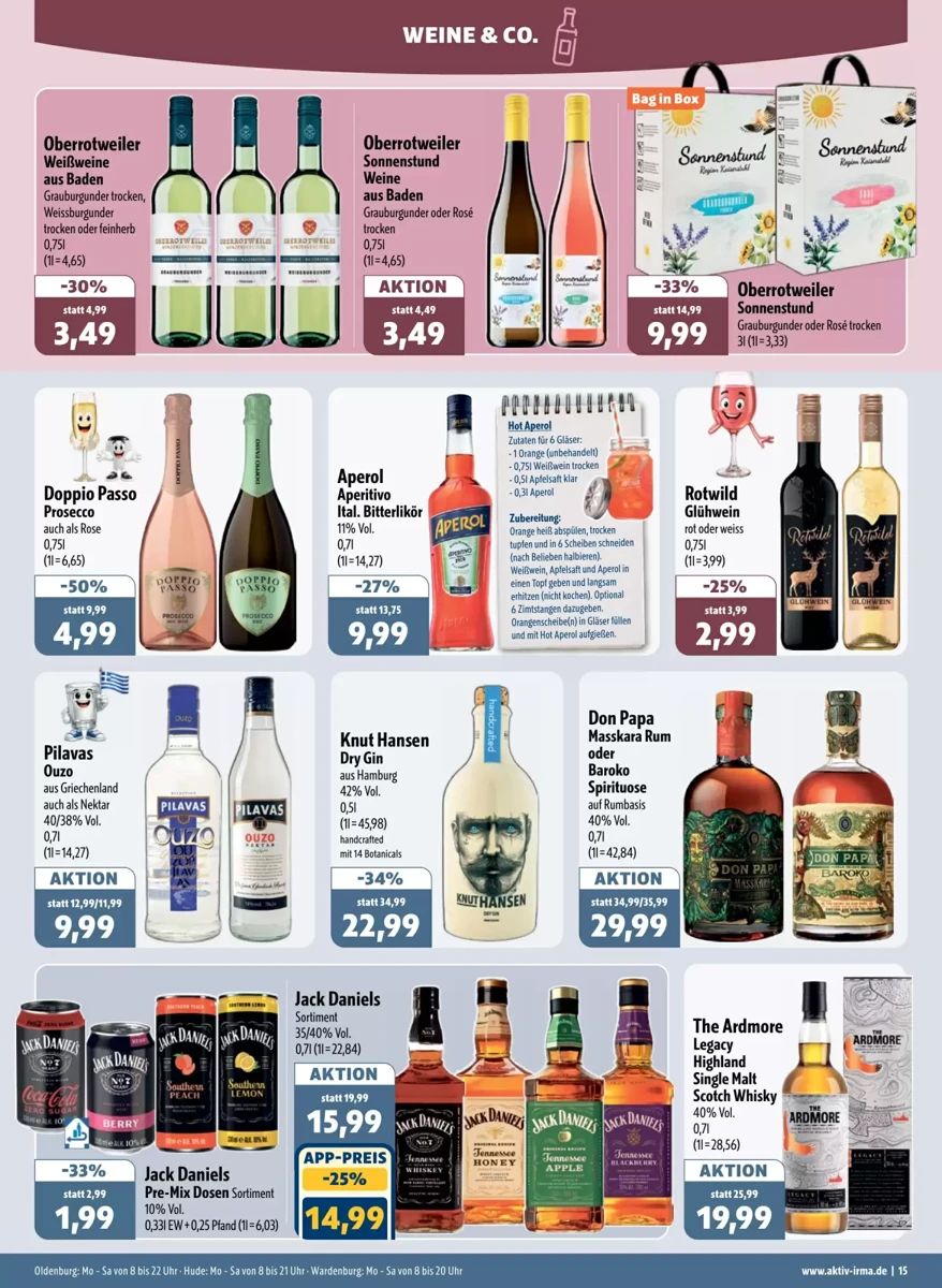 Prospekt Aktiv Irma, Seite 15 von 16