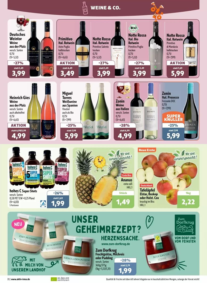 Prospekt Aktiv Irma, Seite 2 von 16