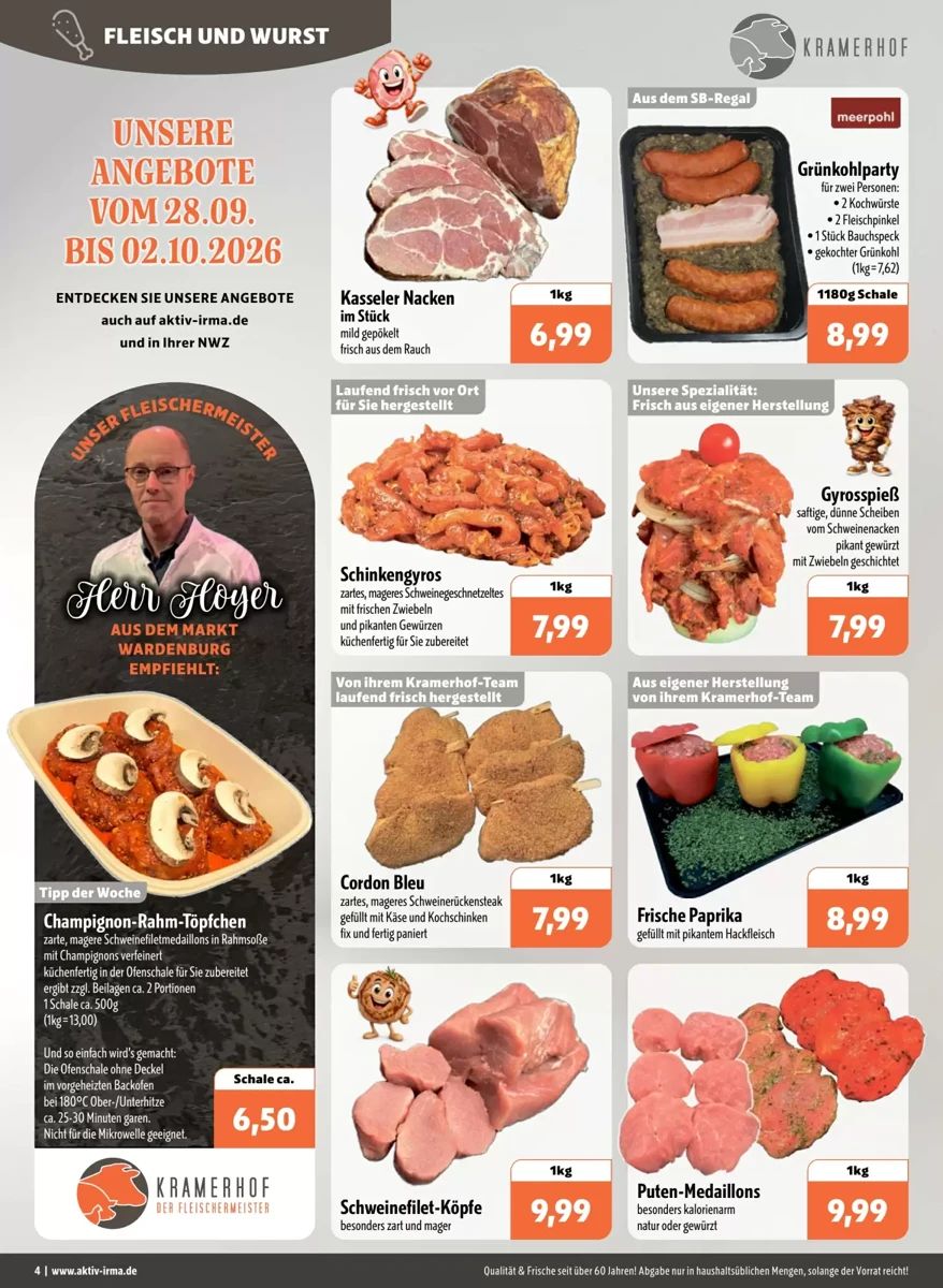 Prospekt Aktiv Irma, Seite 4 von 16