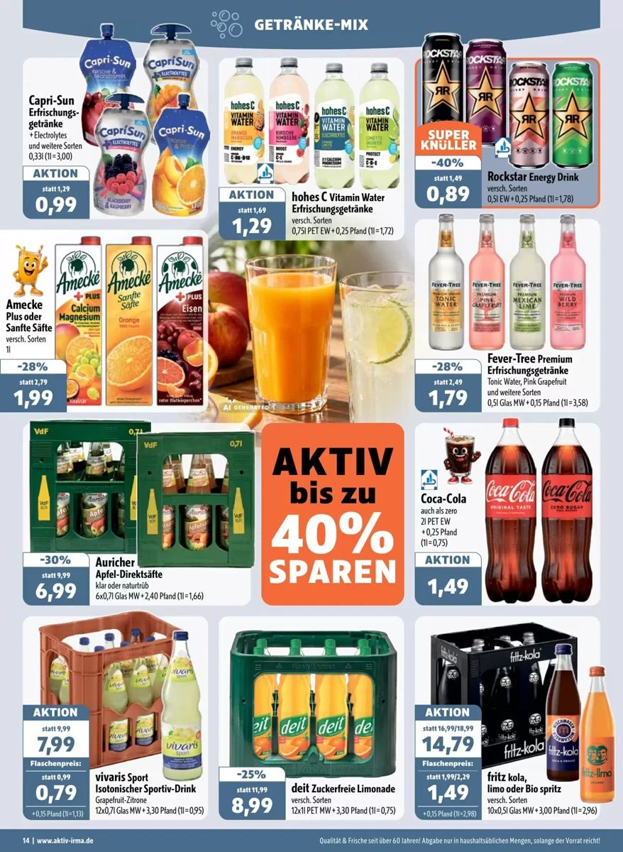 Prospekt Aktiv Irma, Seite 14 von 16