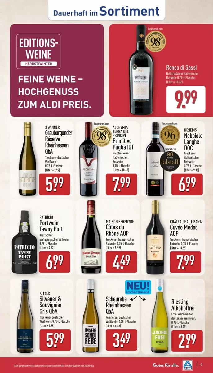 Prospekt Aldi Nord, Seite 9 von 46
