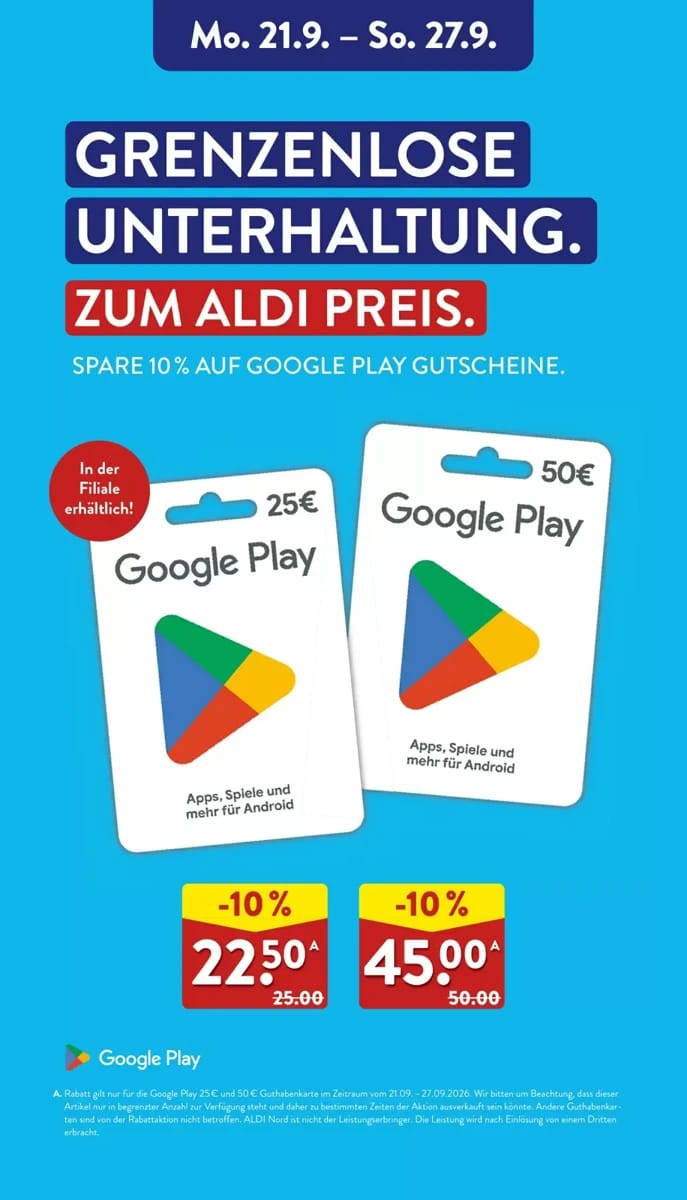 Prospekt Aldi Nord, Seite 40 von 41