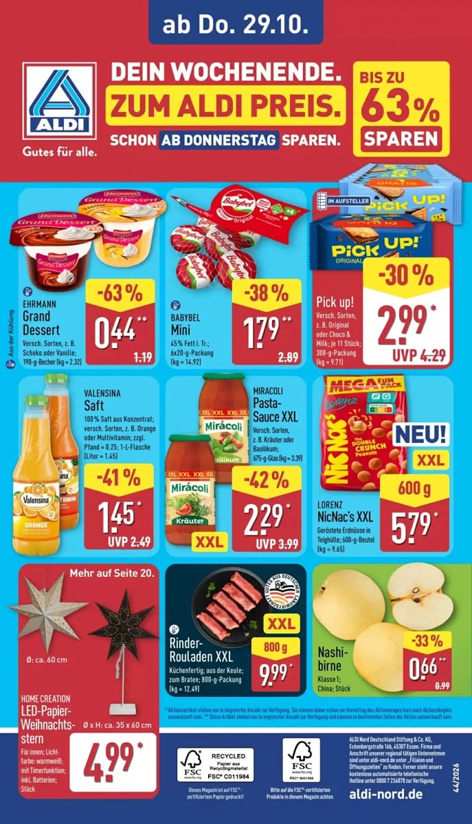 Prospekt Aldi Nord, Seite 37 von 46