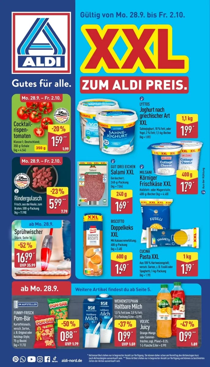 Prospekt Aldi Nord, Seite 1 von 42