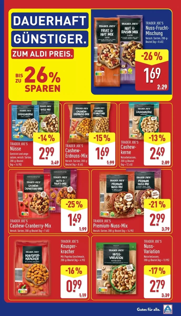 Prospekt Aldi Nord, Seite 1 von 3