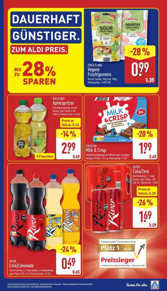 Prospekt Aldi Nord, Seite 3 von 3