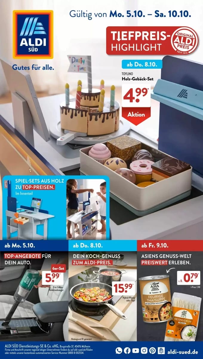 Prospekt Aldi Süd, Seite 1 von 21