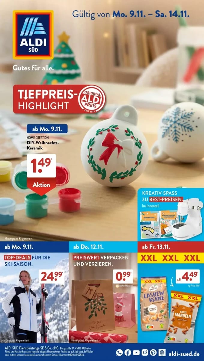 Prospekt Aldi Süd, Seite 1 von 22