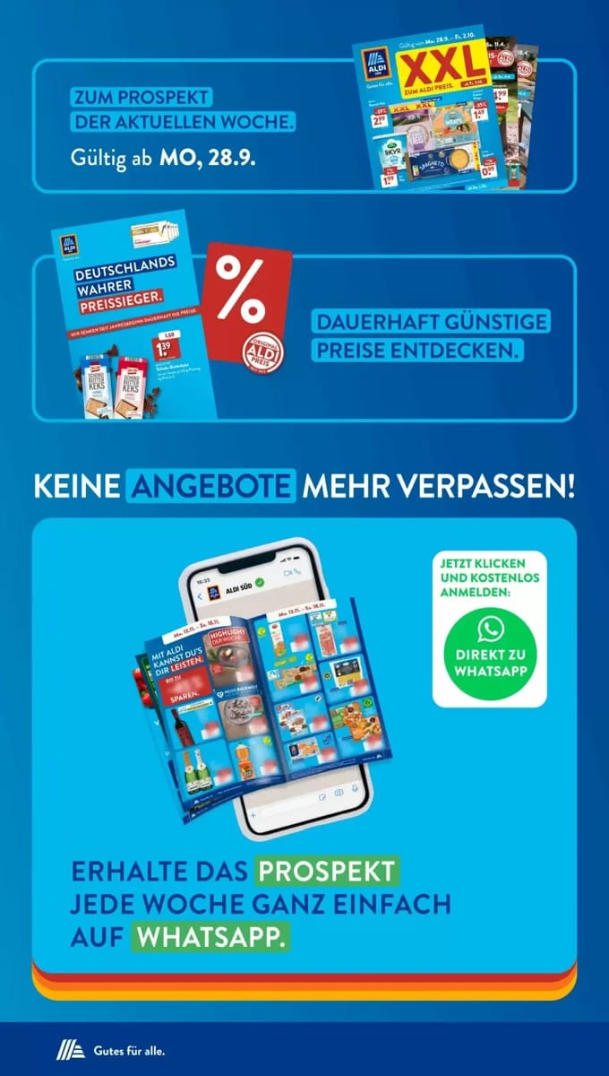 Prospekt Aldi Süd, Seite 23 von 23
