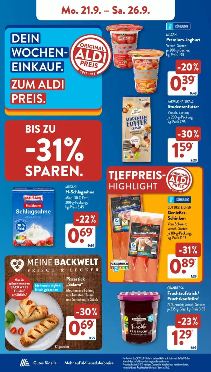 Prospekt Aldi Süd, Seite 7 von 32