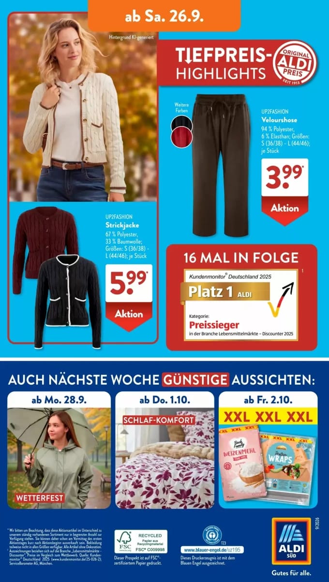 Prospekt Aldi Süd, Seite 26 von 32