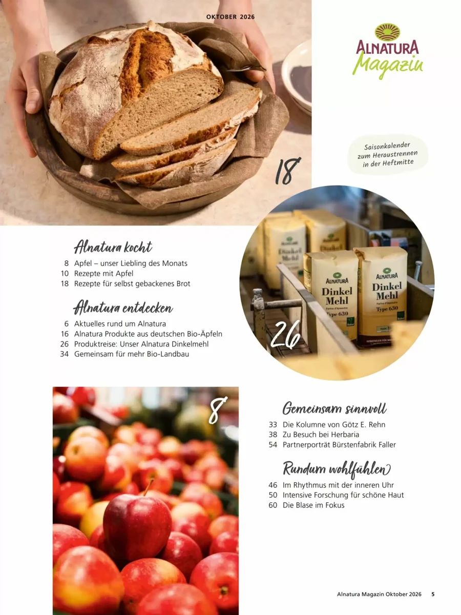 Prospekt Alnatura, Seite 5 von 64