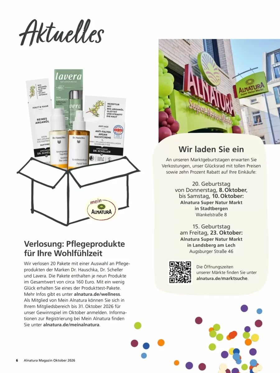 Prospekt Alnatura, Seite 6 von 64