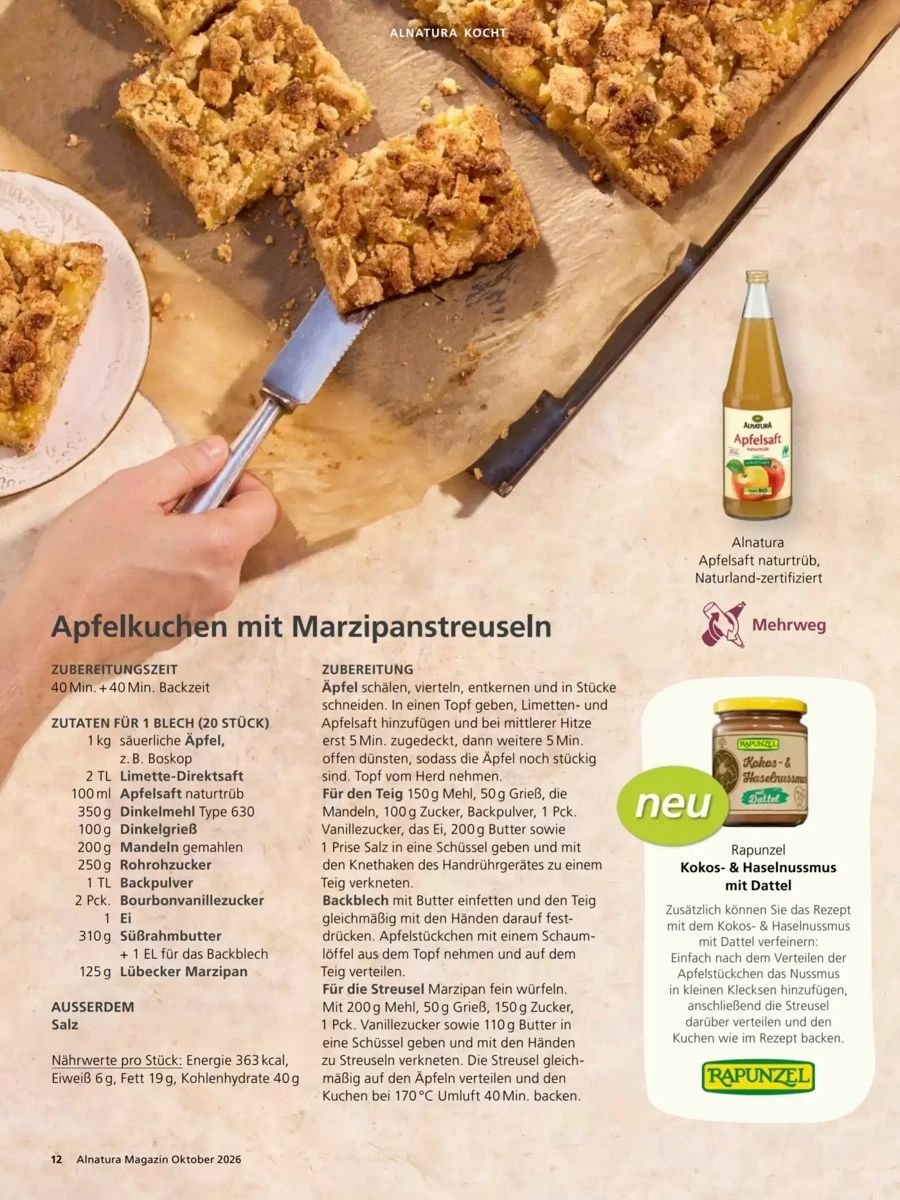 Prospekt Alnatura, Seite 12 von 64