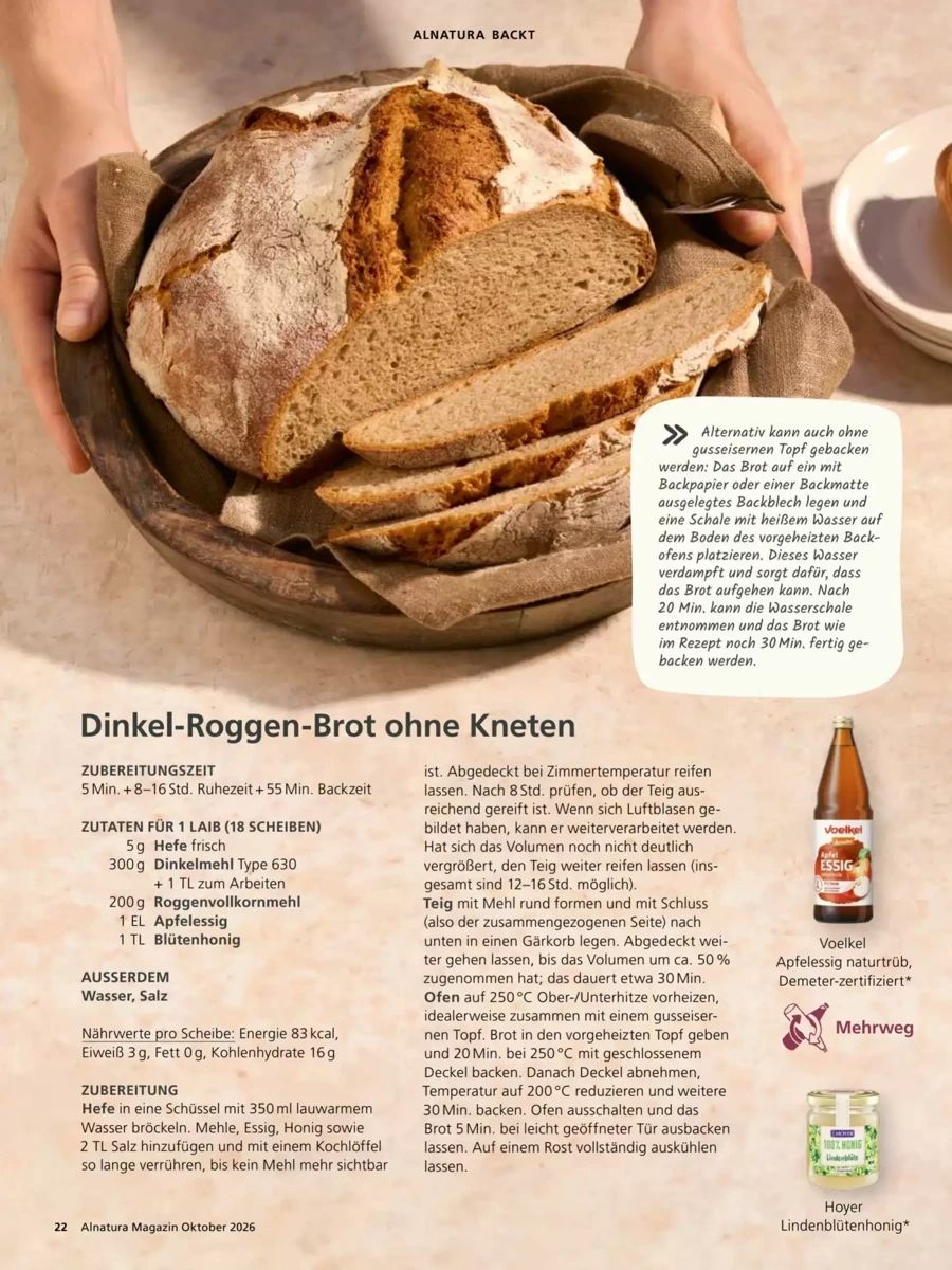 Prospekt Alnatura, Seite 22 von 64