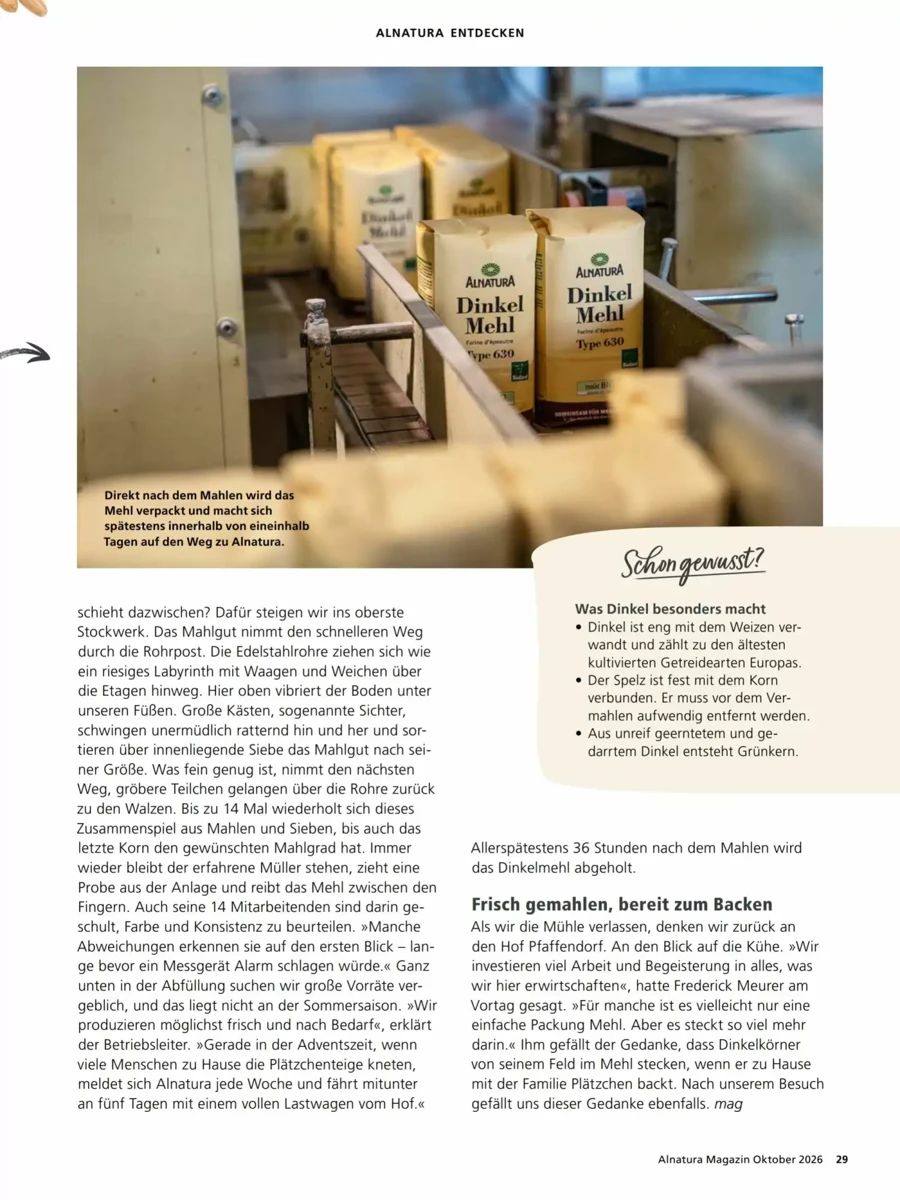 Prospekt Alnatura, Seite 29 von 64
