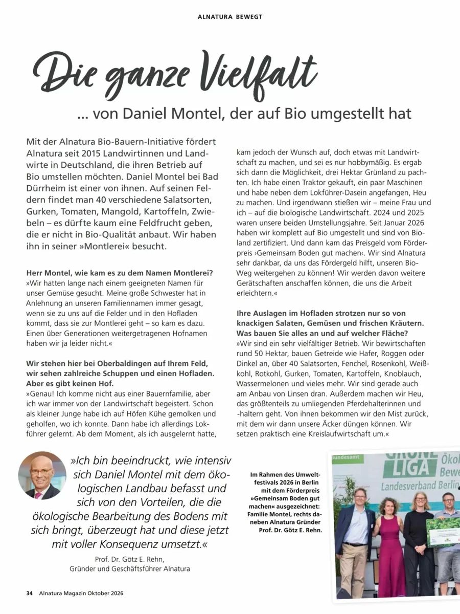 Prospekt Alnatura, Seite 34 von 64