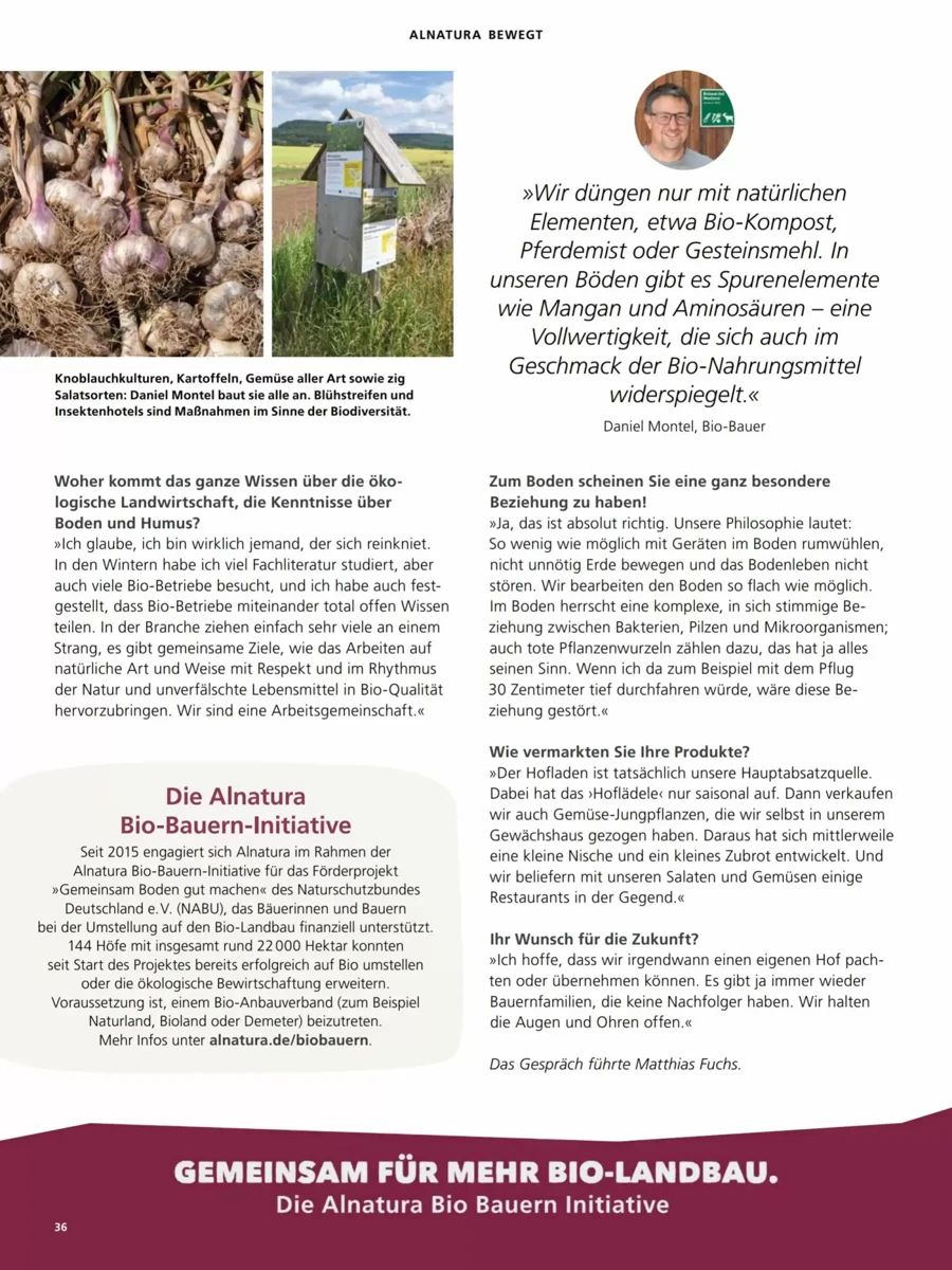 Prospekt Alnatura, Seite 36 von 64