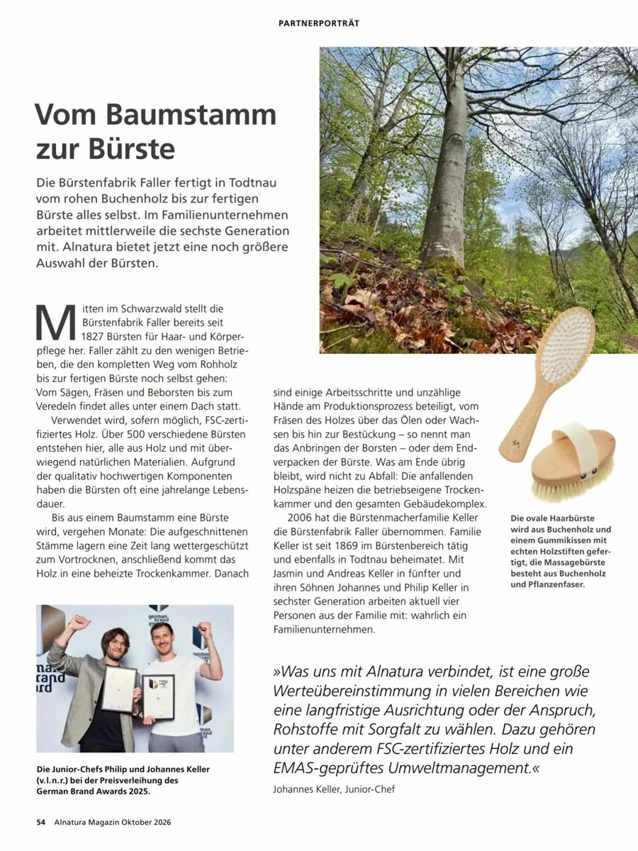 Prospekt Alnatura, Seite 54 von 64
