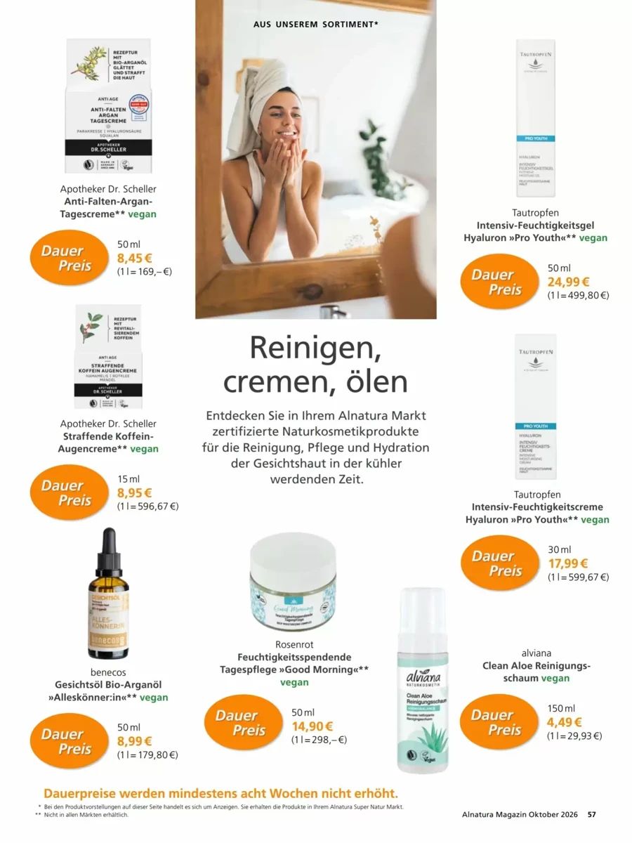 Prospekt Alnatura, Seite 57 von 64
