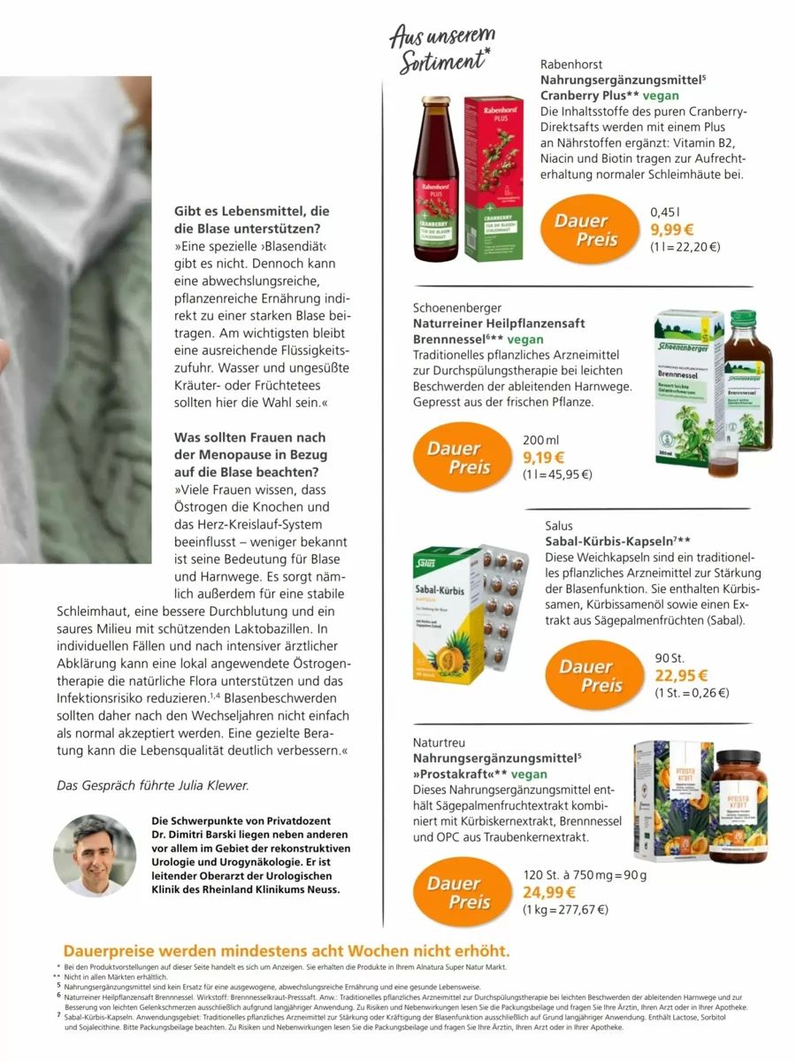 Prospekt Alnatura, Seite 61 von 64