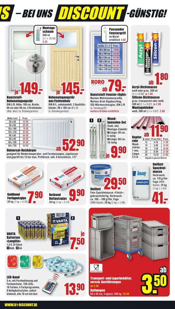 Prospekt B1 Discount Baumarkt, Seite 3 von 8