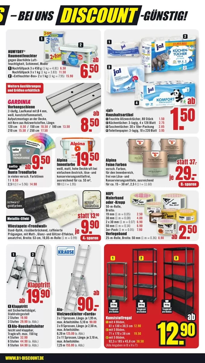 Prospekt B1 Discount Baumarkt, Seite 5 von 8