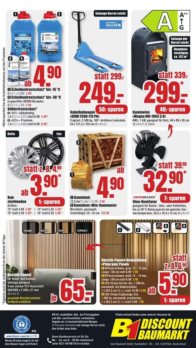 Prospekt B1 Discount Baumarkt, Seite 4 von 4