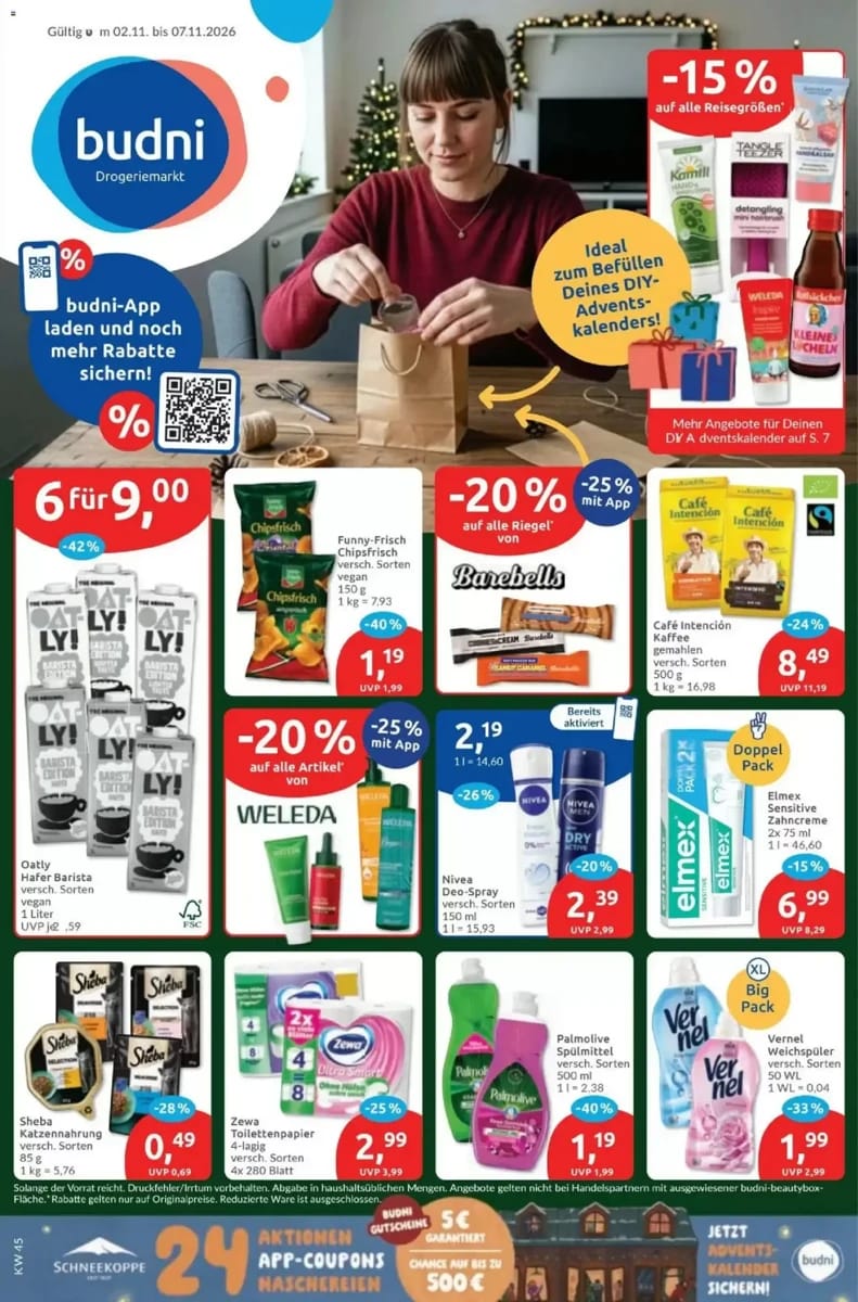Prospekt Budni, Seite 1 von 12