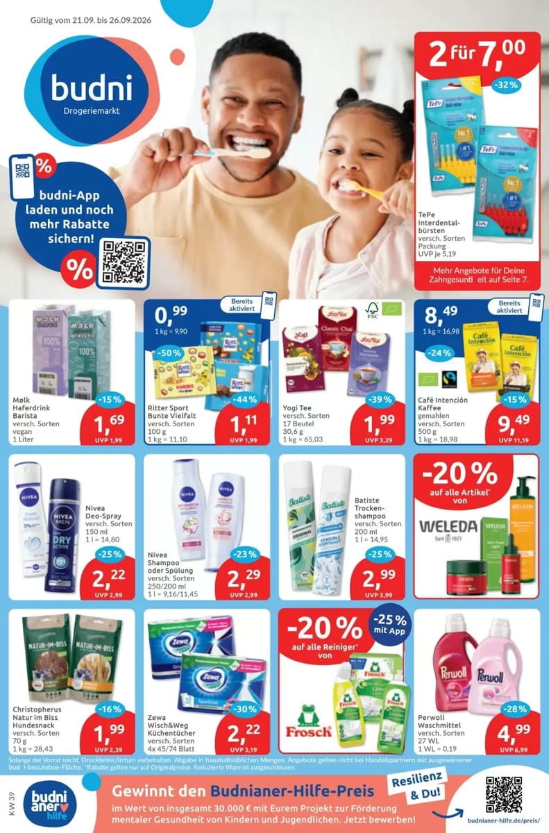 Prospekt Budni, Seite 1 von 8