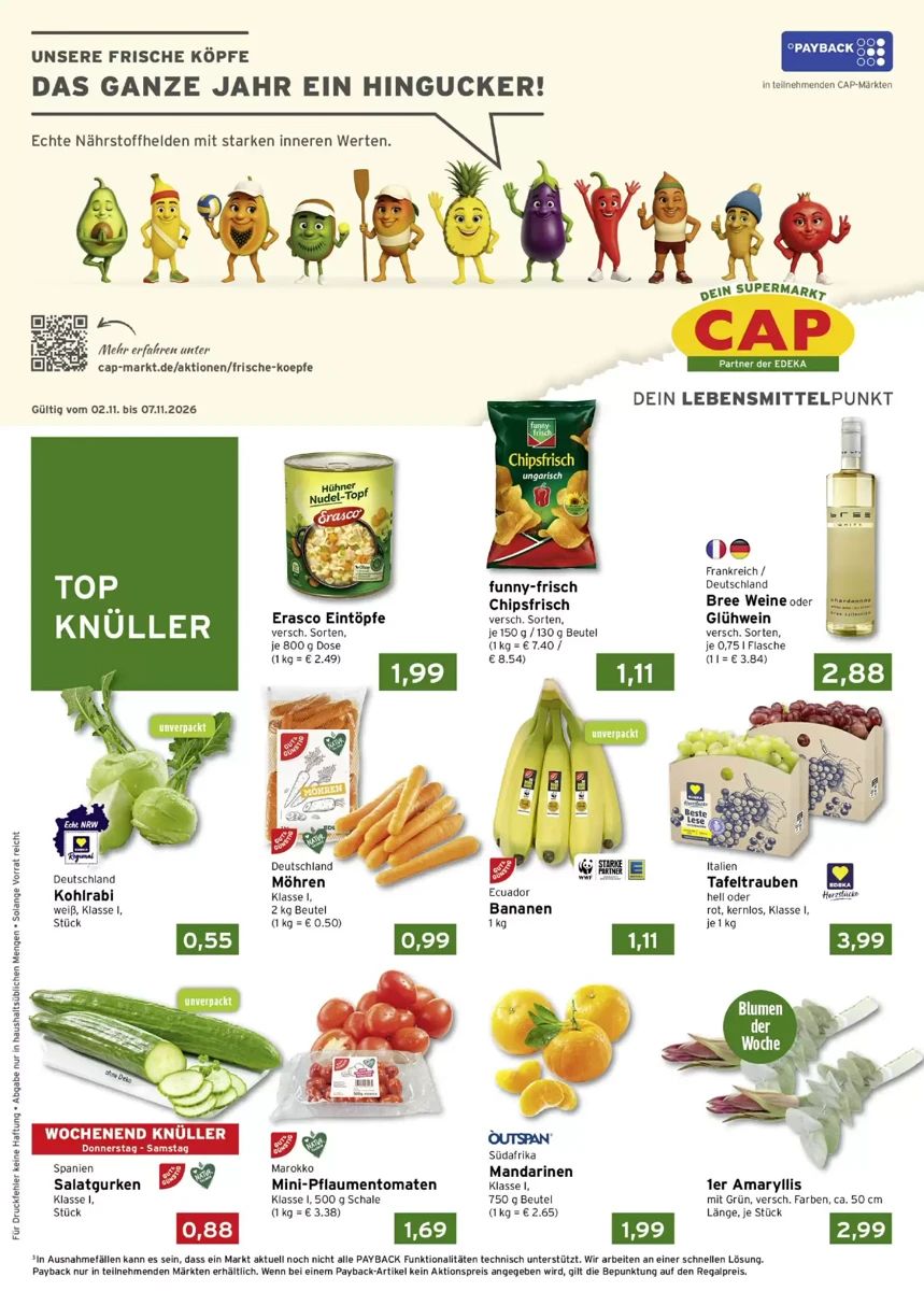 Prospekt CAP-Markt, Seite 1 von 4