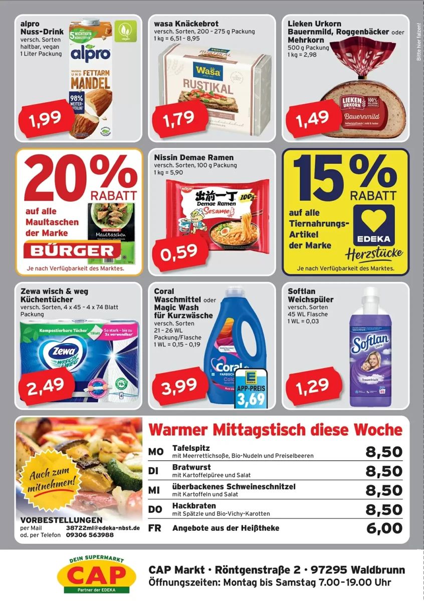 Prospekt CAP-Markt, Seite 4 von 4