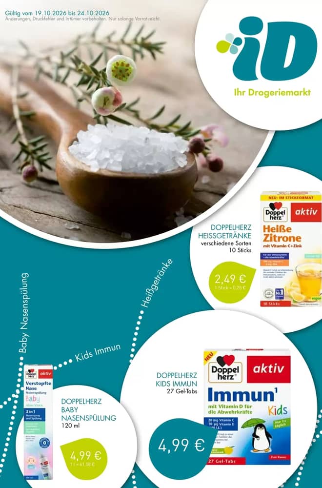 Titelseite des Prospekts von CAP-Markt, gültig 19–24 Oktober 2026