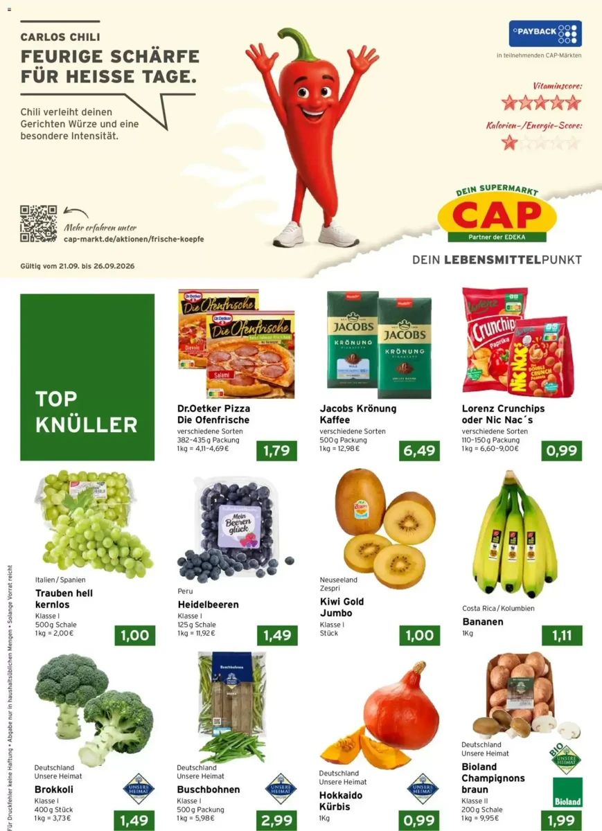 Prospekt CAP-Markt, Seite 1 von 4