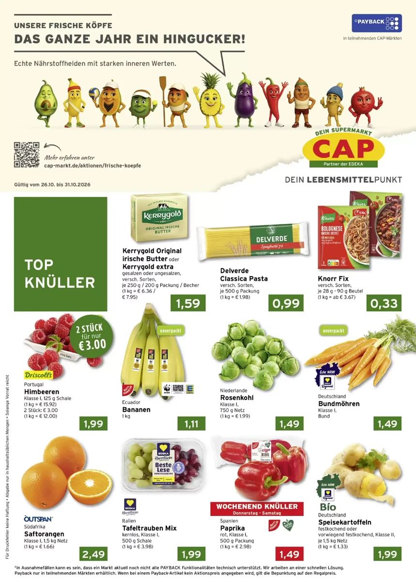 Prospekt CAP-Markt, Seite 1 von 4